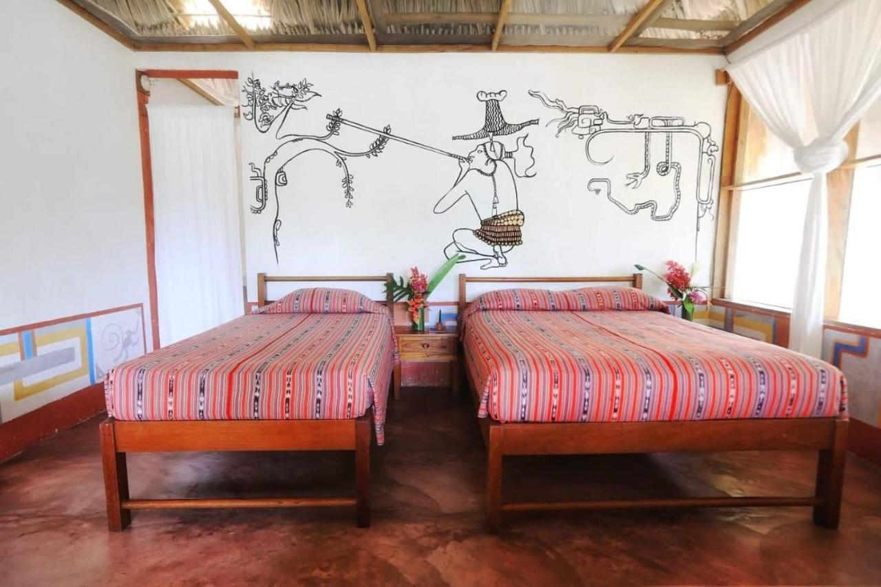 Ecolodge El Sombrero Laguna Yaxha Esterno foto