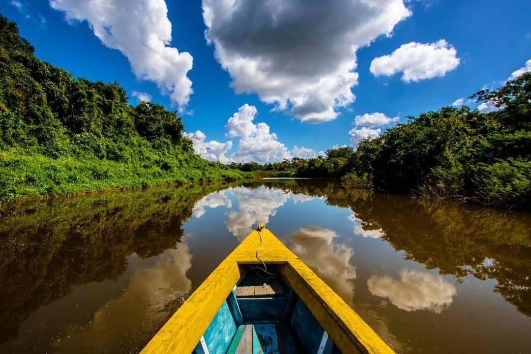Ecolodge El Sombrero Laguna Yaxha Esterno foto
