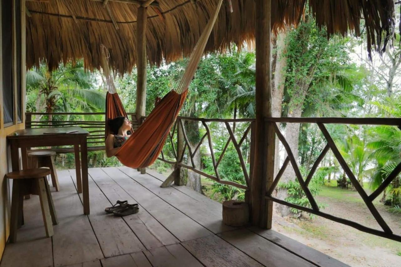 Ecolodge El Sombrero Laguna Yaxha Esterno foto