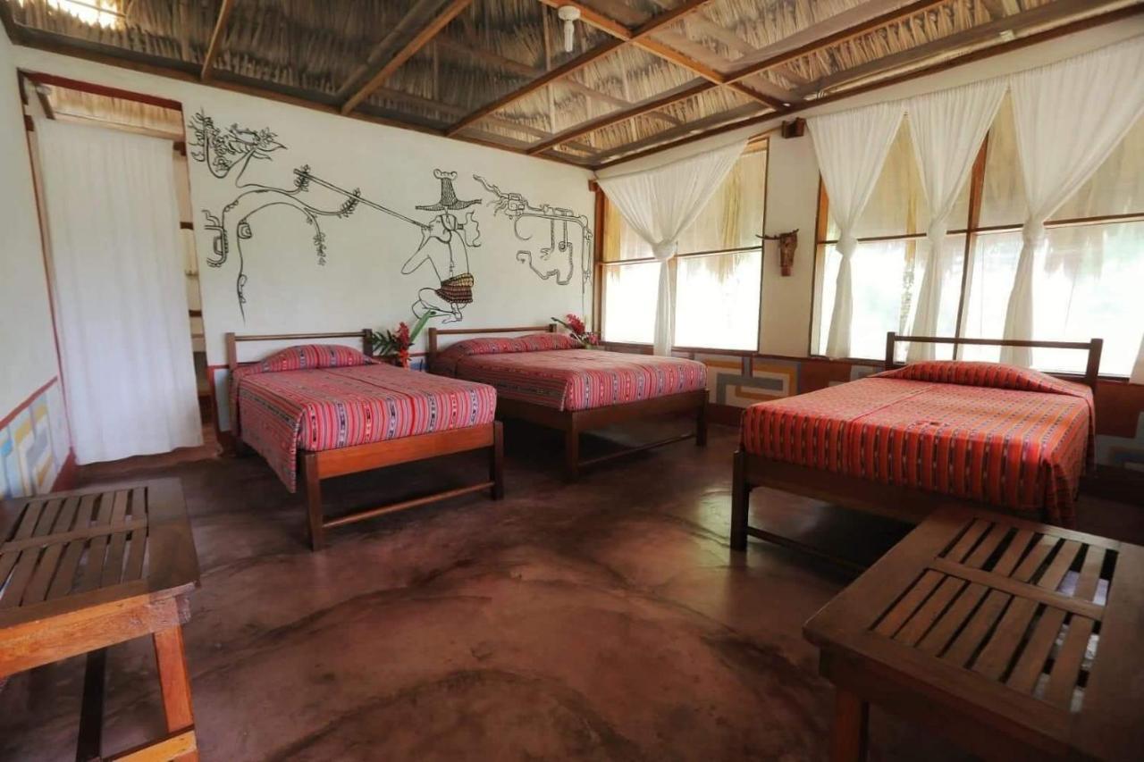 Ecolodge El Sombrero Laguna Yaxha Esterno foto
