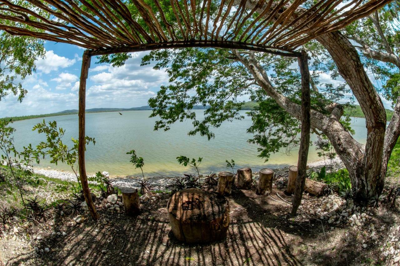 Ecolodge El Sombrero Laguna Yaxha Esterno foto