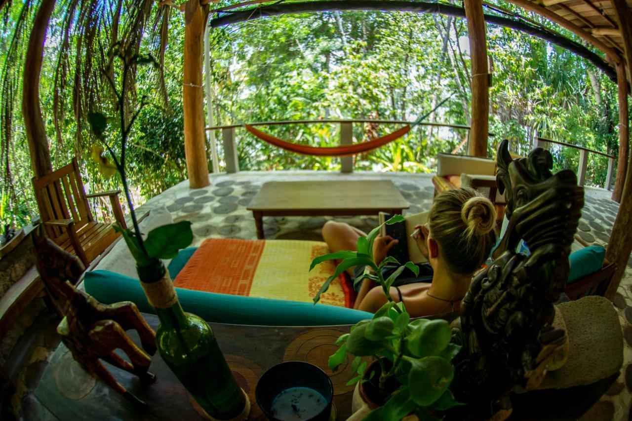 Ecolodge El Sombrero Laguna Yaxha Esterno foto