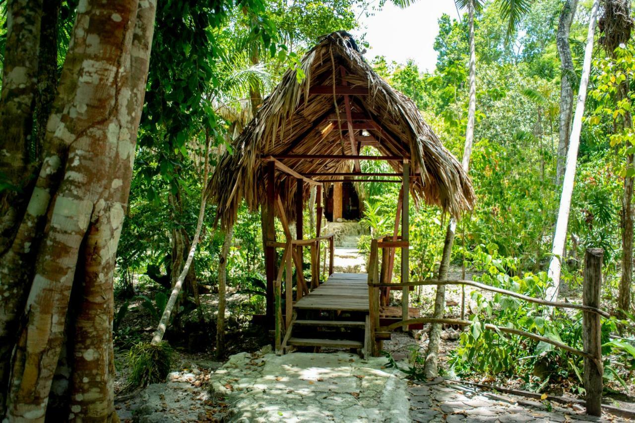 Ecolodge El Sombrero Laguna Yaxha Esterno foto